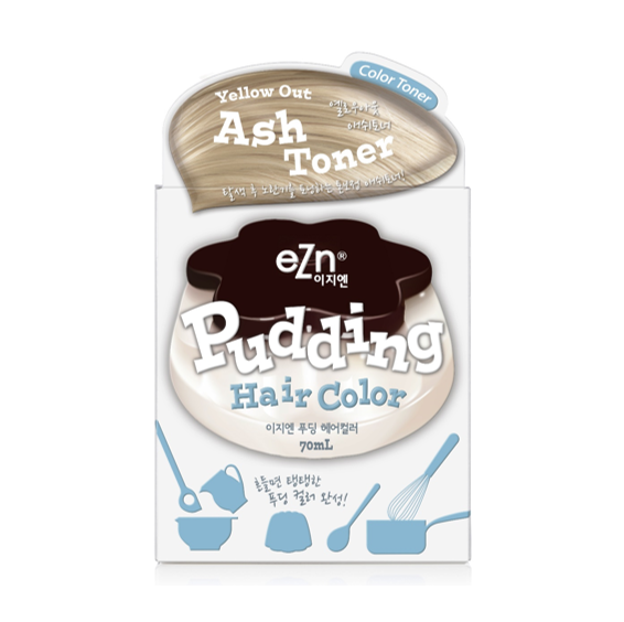 eZn Pudding Hair Color Yellow Out Ash Toner 이미지