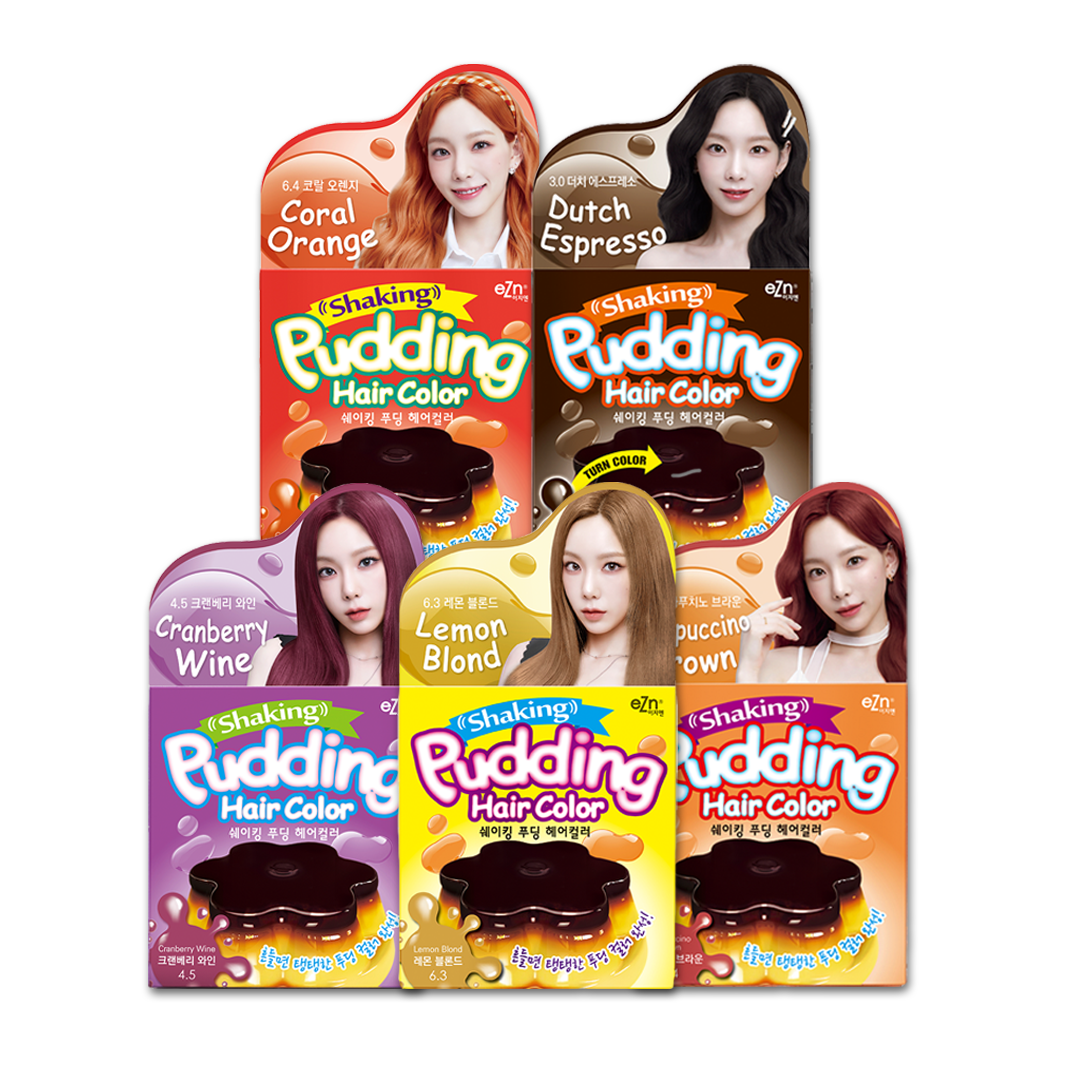 이지엔 쉐이킹 푸딩 헤어컬러 이미지